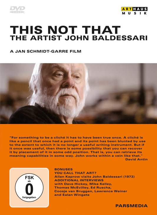 Jan Schmidt-Garre - John Baldessari (DVD)