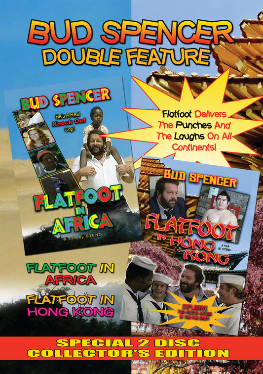 Flatfoot In Africa/Flatfoot In Hong Kong Double Feature (DVD)