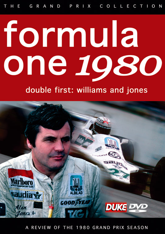 F1 Review 1980 Double First - Williams & Jones (DVD)