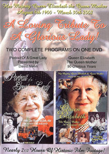 Portrait Of A Great Lady With Queen Elizabeth The Queen Mother 90 Glorious Years (DVD)