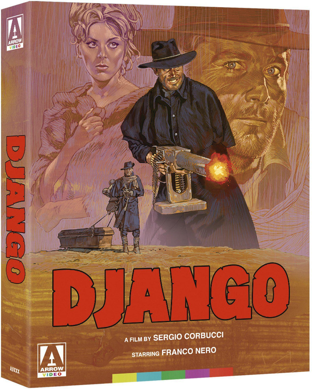 Django 4K UHD  / Texas Audios Blu-ray 2 Disc Set (Blu-ray): Ronin Flix