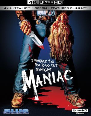 Maniac 4K UHD - 2 Disc Set (Blu-ray): Ronin Flix