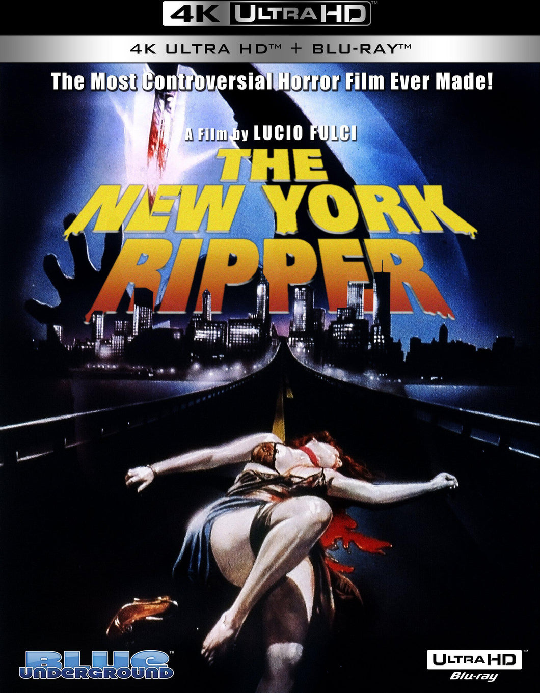The New York Ripper 4K UHD (2 Disc Set) (Blu-ray): Ronin Flix