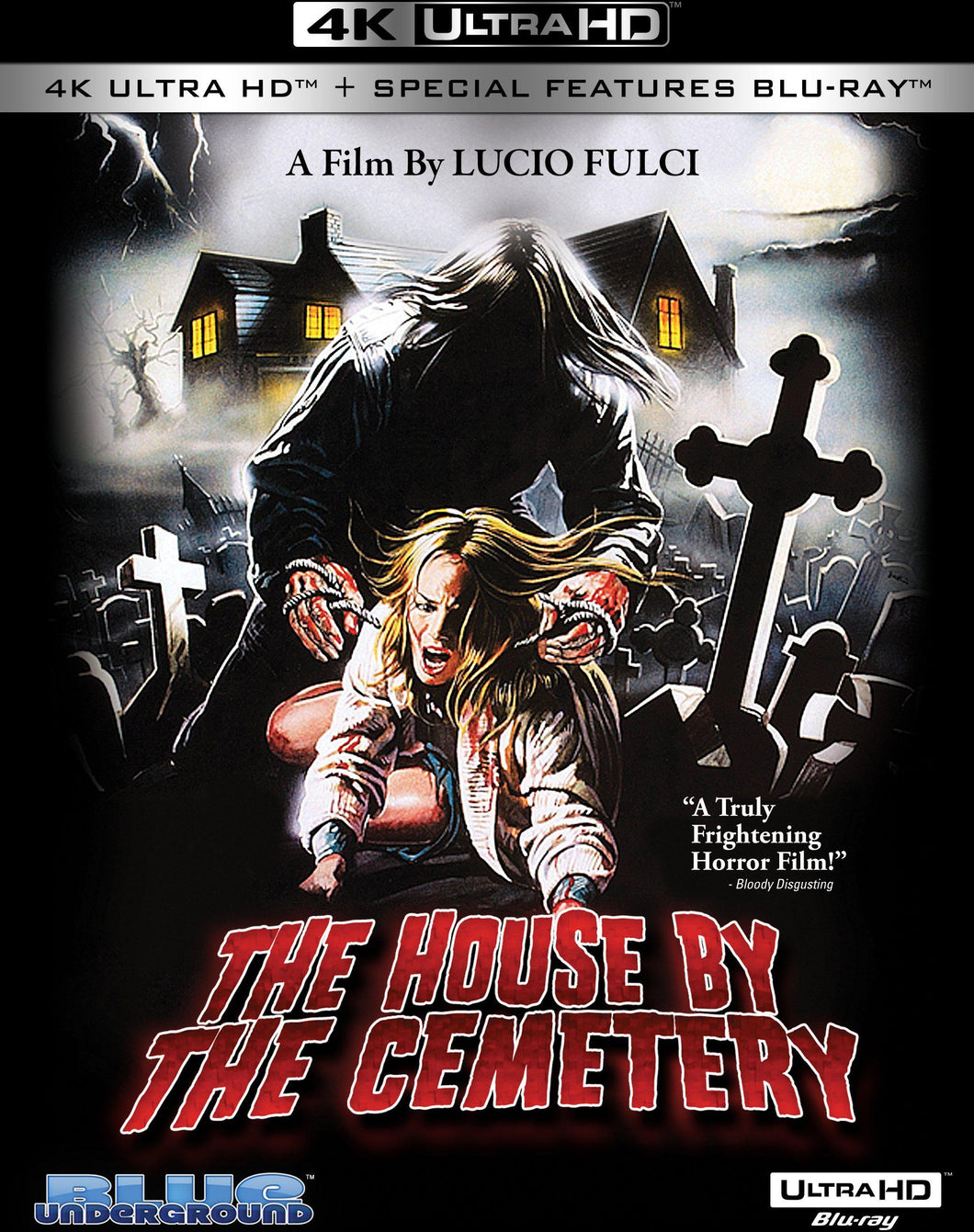 The House by the Cemetery 4K UHD (2 Disc Set) (Blu-ray): Ronin Flix