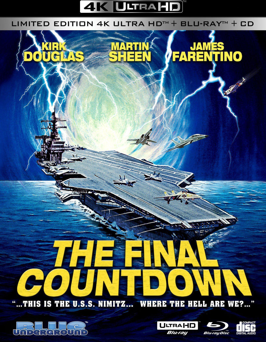 The Final Countdown 4K UHD 3 Disc Set (Blu-ray): Ronin Flix