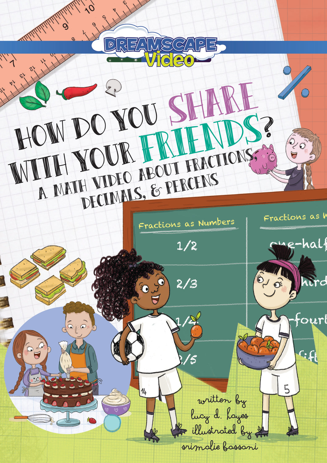 How Do You Share With Your Friends?: A Film About Fractions, Decimals, And Percentages (DVD)