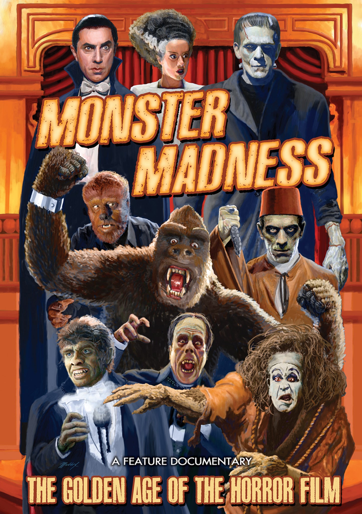 Monster Madness: The Golden Age Of The Horror Film (DVD)