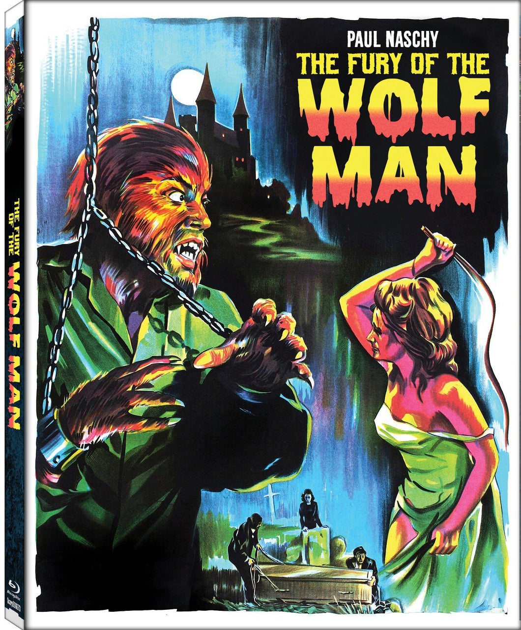 The Fury of the Wolfman (Blu-ray): Ronin Flix - Slipcover