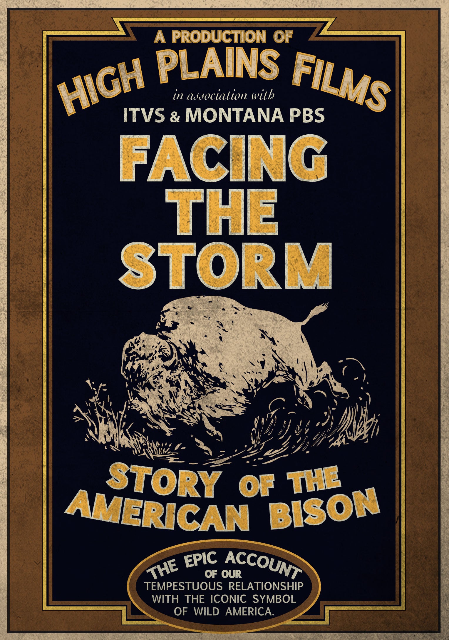 Facing The Storm: Story Of The American Bison (DVD)