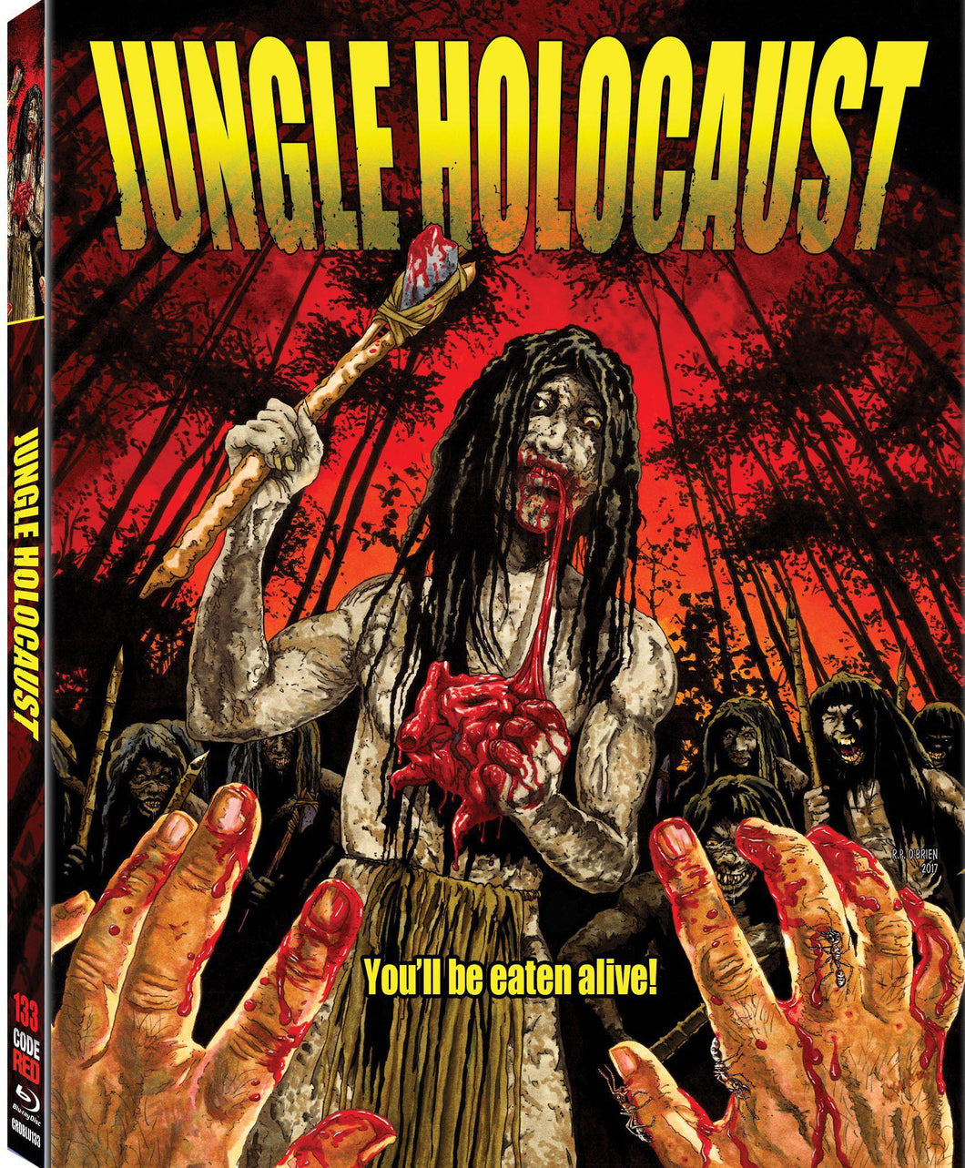 Jungle Holocaust (Blu-ray): Ronin Flix - Slipcover