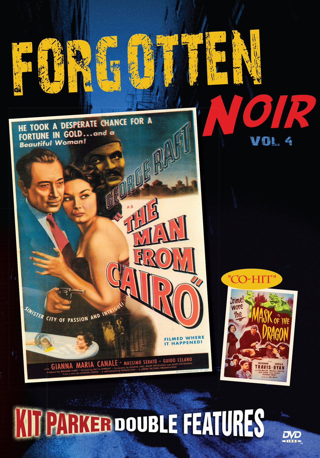 Forgotten Noir Double Feature Vol 4 (DVD)