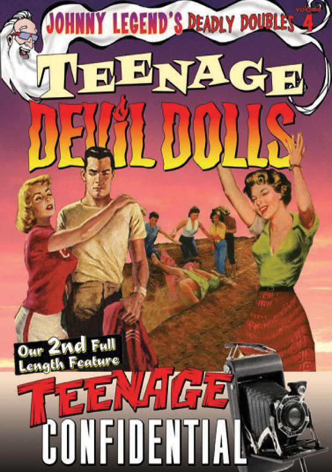 Johnny Legend's Deadly Doubles- Vol. 4: Teenage Devil Dolls (DVD)