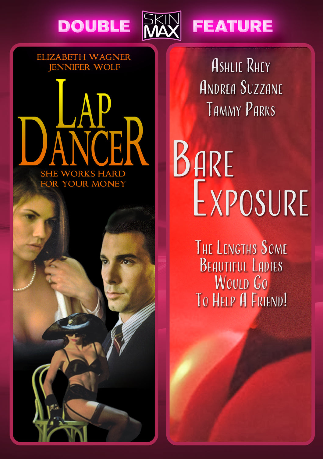 Lap Dancer + Bare Exposure [SkinMax Double Feature] (DVD)