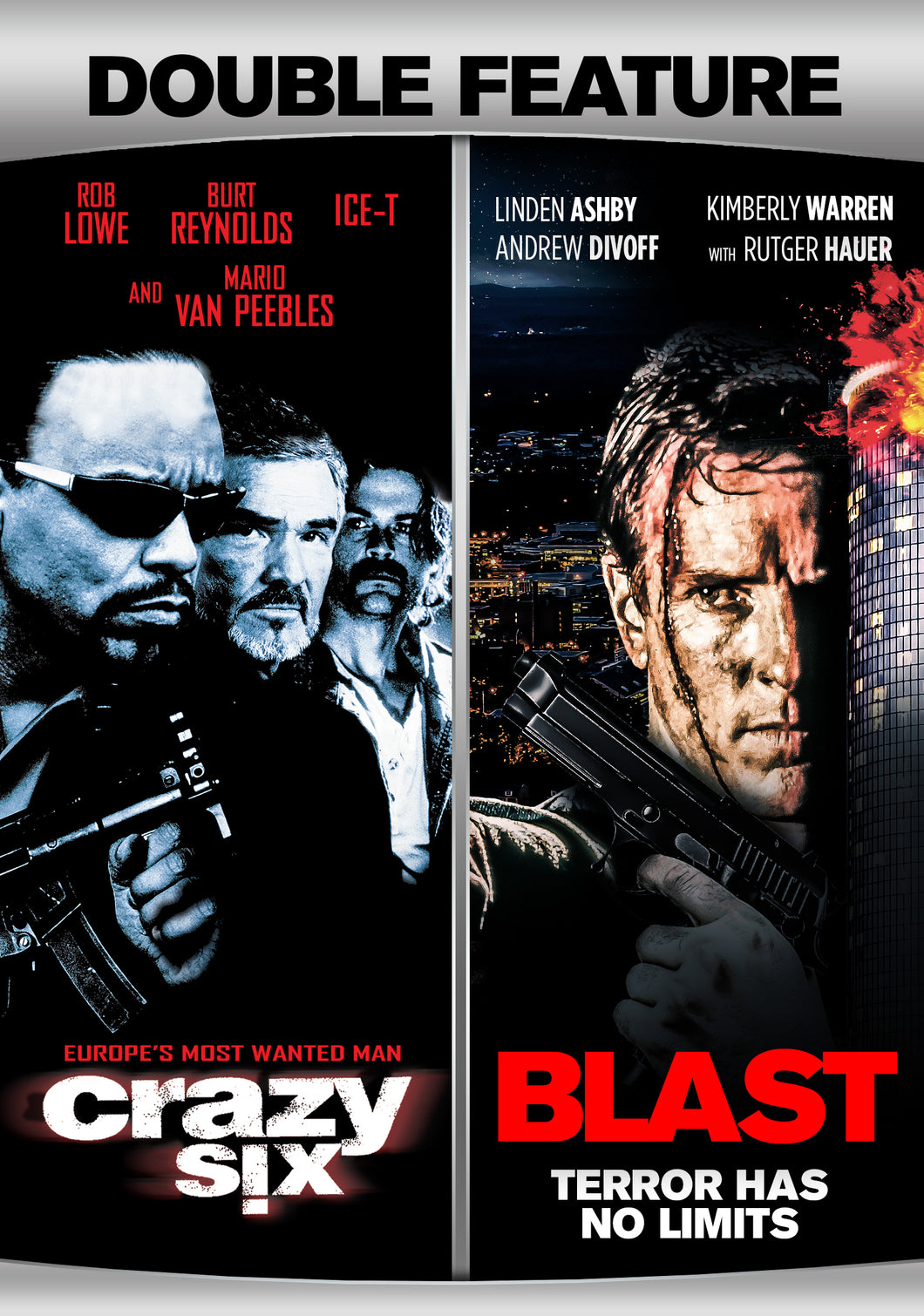 Crazy Six + Blast (Action Double Feature) (DVD)