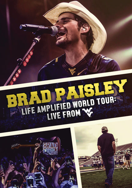 Brad Paisley - Life Amplified World Tour: Live From WVU (DVD) – Ronin Flix