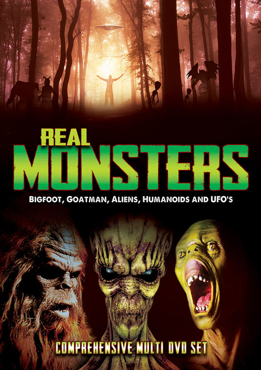 Real Monsters: Bigfoot, Goatman, Aliens, Humanoids And UFOs (DVD)