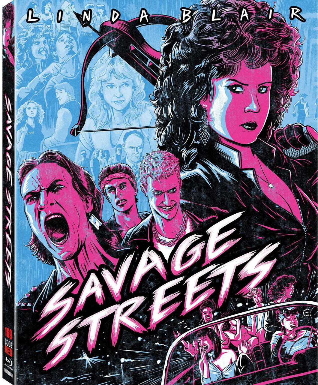 Savage Streets (Blu-ray): Ronin Flix - Slipcover