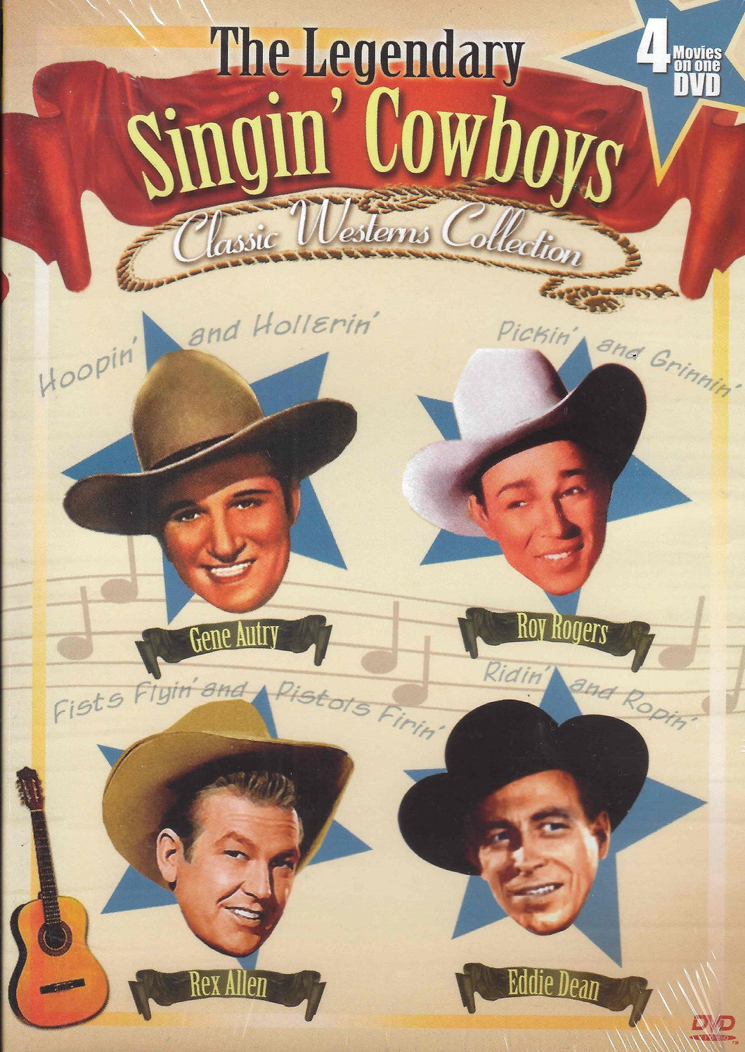 Singing Cowboys Classic Westerns - Four Feature (DVD)