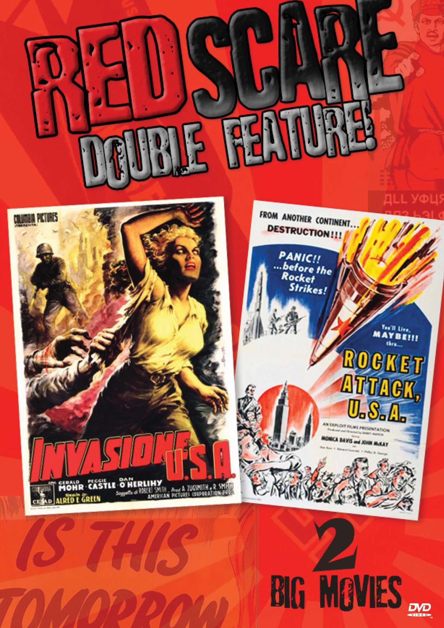 Red Scare Double Feature: Invasion U.S.A. & Rocket Attack U.S.A.) (DVD)