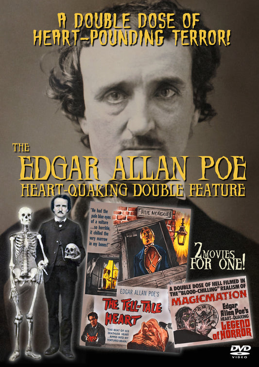 Edgar Allan Poe: Heart-quaking Double Feature (legend Of Horror & The Tell-tale Heart) (DVD)